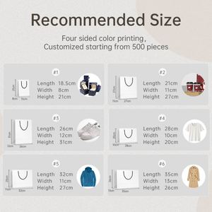 Sac de vente au détail de vêtements de luxe personnalisé en rose, emballage d'achat en carton de luxe avec poignées pour les vêtements - Product Image 6