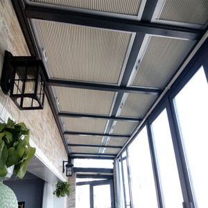 ไฟรวงผึ้งแบบติดตั้งในตัวควบคุมด้วยระบบไฟฟ้าด้วยตนเองสำหรับห้องบังแดด<span class=keywords><strong>ใช้</strong></span>ในร่มรูปแบบแนวนอนสำหรับสวน - Product Image 6