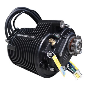 มอเตอร์แม่เหล็กไฟฟ้าแบบอินไลน์ DKYS รุ่น 130-65H แบบลวดแบน 3 ขา 72V 3KW สำหรับยานยนต์ รุ่น DK130 65H 3000W-A Outlet-Z High Po - Product Image 2