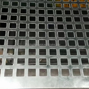 Panel Perforado de Acero/Hierro Galvanizado con Orificios Cuadrados y Anticorrosión para Estantes de Almacenamiento, Cercas Agrícolas y de Villas - Product Image 2