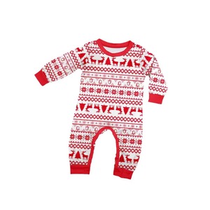 Pigiami Natalizi Coordinati per Famiglia 2025, Alta Qualità 100% Cotone, Stampa Albero di <span class=keywords><strong>Natale</strong></span> e Renne, per Papà, Mamma, Bambini e Neonati - Product Image 5