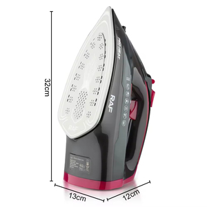 Fer à repasser électrique populaire en céramique à vapeur avec arrêt automatique, en acier inoxydable pour repassage à sec des tissus et vêtements, usage domestique - Product Image 4