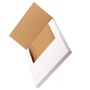 Custom Eco Friendly Album Mailing Corrugated Cardboard Boxes Vinyl Record Shipping Boxes