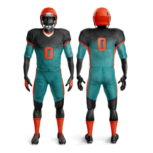 Maillots de football américain cousus authentiques personnalisés de haute qualité uniformes bon marché vêtements de football américain - Product Image 1