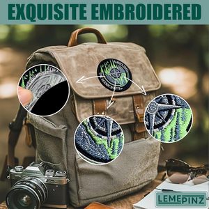 Parche Bordado Personalizado de 3 Pulgadas con Diseño de Brújula, para Coser o Planchar, Aplique de Viaje con Diseño de Ruta Escénica - Product Image 4