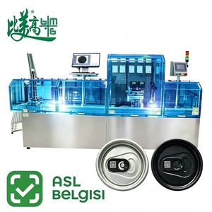 Machine de codage laser à fibre haute vitesse à ouverture facile avec inspection visuelle pour la marquage de la traçabilité des couvercles de boîtes alimentaires - Product Image 6