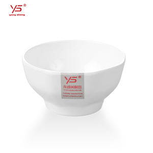 Melamina oito potes de ângulo com padrão dourado chinês - Product Image 1