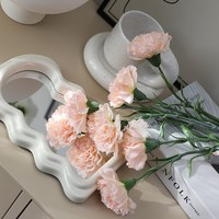 Fleur artificielle de haute qualité au toucher réel, hydratante, fabriquée à la main, pour la décoration de la maison, bouquet de mariée, décoration de mariage