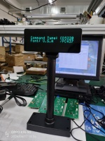 Fabrik PD2020 VFD Kunden-Pole-Display OEM ODM 4 Schnittstellen USB RS232 Bluetooth WIFI 3 Einstellbare Höhen Kassensystem