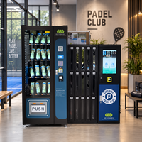 Distributeur automatique de raquettes, casier intelligent de location pour clubs, casier à balles pour équipement sportif