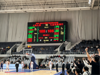 Grand tableau de score de basket-ball LED fixe mural, étanche, pour stade extérieur, affichage électronique des scores avec chronomètre de tir