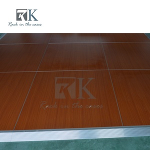 Panel de Madera con Acabado de Grano de Madera Fácil de Instalar, Panel Personalizado para Pista de Baile para Bodas y Fiestas - Product Image 2