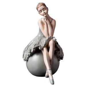 Elegant Artistic Angel Fairy Resin Figurine Set Ins Style Desktop Ornament Room Bedroom Office Shelf Display Birthday Wedding - Product Image 5