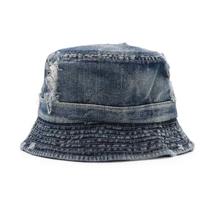 Jeans en Denim personnalisé Unique et élégant, haut de gamme, fabricant de chapeaux de soleil en relief