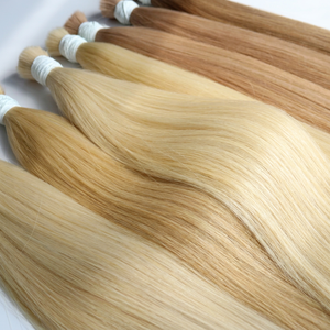 Extensiones de Cabello Humano Virgen Remy Vietnamita de Primera Calidad, 1 kg a Granel, Color Natural, Textura Lisa y Suave - Product Image 1