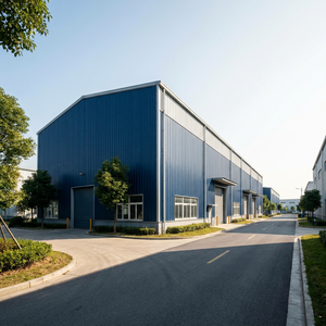 Entrepôt préfabriqué en structure métallique économique - Bâtiment à ossature métallique simple pour usage industriel - Product Image 3