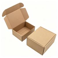 Boîte d'expédition en carton ondulé personnalisée à prix d'usine, boîte cadeau avec logo, emballage pliable pour cosmétiques, vêtements et chaussures