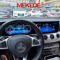 Radio Mobil MEKEDE 12.3 inci Layar Sentuh Ganda Sistem Android Snapdragon untuk Benz S W222 Mendukung Fungsi 360