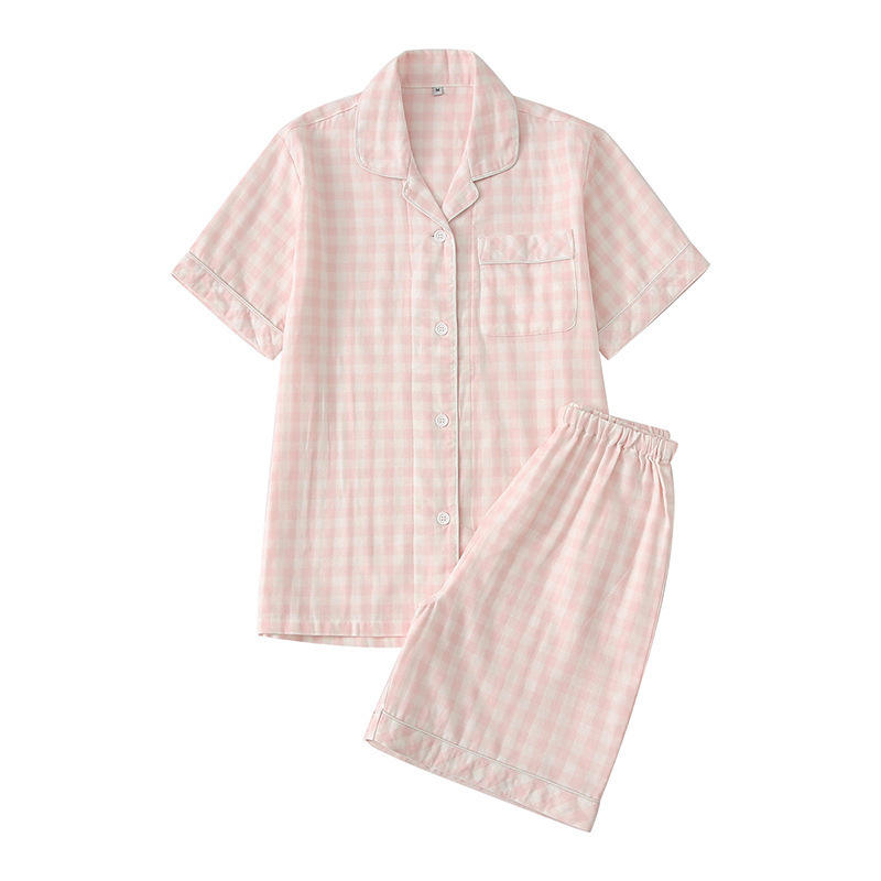 กางเกงขาสั้นผู้หญิงสีชมพู