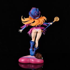 25CM Sexy Girls Date Cartoon GK <span class=keywords><strong>Manga</strong></span> Statues <span class=keywords><strong>Yu</strong></span> Gi Oh Noir Magicien Figura PVC Anime Figure Jouets pour Adulte - Product Image 2