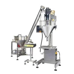 Industry buttermilk powder soy peptide powder auger powder filling machine