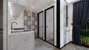 Fertighaus Günstige <span class=keywords><strong>Hotel</strong></span> konstruieren kleine Häuser Luxus moderne tragbare Gebäude Stahl konstruktion Wohnung - Product Image 6