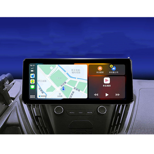 12.3 voiture tableau de bord GPS écran Radio Carplay WIFI écran pour <span class=keywords><strong>Ford</strong></span> <span class=keywords><strong>Transit</strong></span> 2016 2017 <span class=keywords><strong>2018</strong></span> 2019 2020 2021 modification automatique - Product Image 2