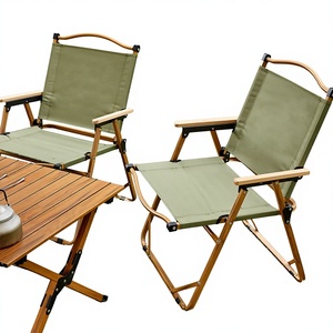 Chaise Kermit pour adultes de grande taille, chaise de pique-nique à dossier extra haut, mobilier de camping pour la plage, capacité de 300 lb, taille pliée compacte et portable - Product Image 1