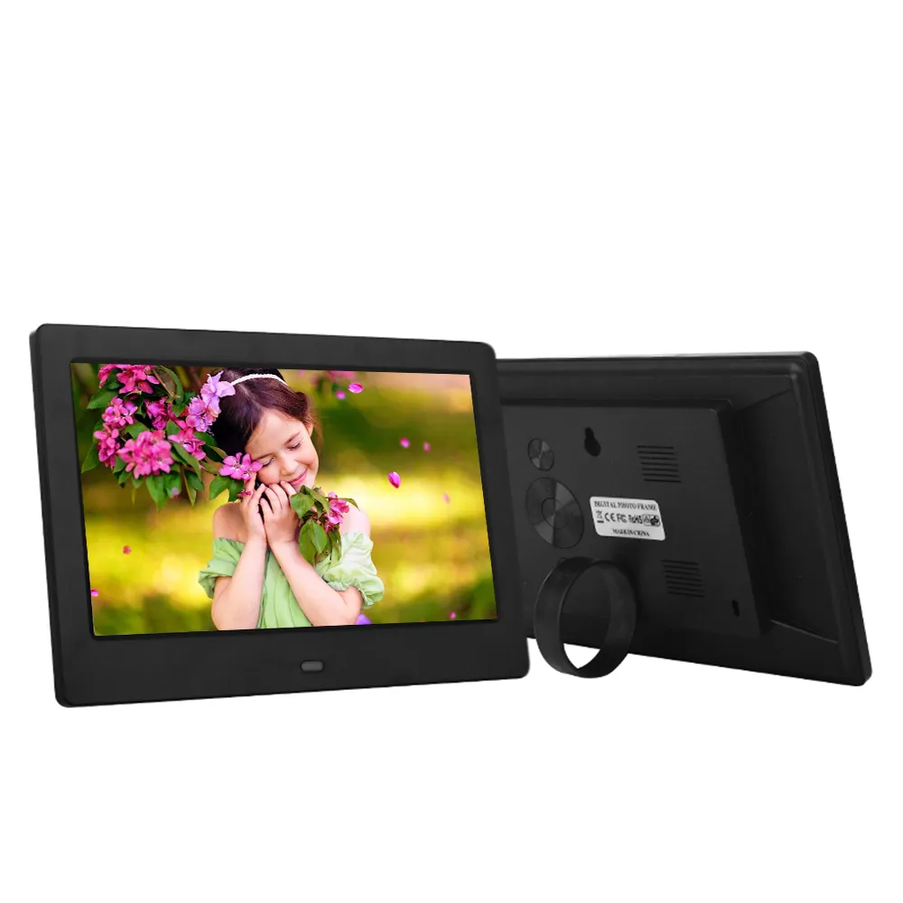 New Style 10.1 Inch Hd Digital Frame Touchscreen Loop Video Digital Photo Frame Video Free Download