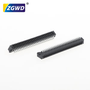 Пользовательский черный разъем FFC 1,25 мм плоский горизонтальный двухрядный контактный разъем - Product Image 3