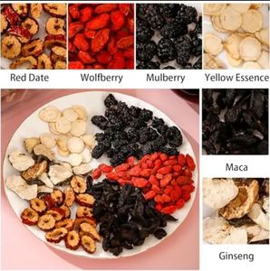 Chá de Ervas Micro <span class=keywords><strong>Ginseng</strong></span> Chinês Cinco Tesouros em Sachê para Limpeza e Desintoxicação Renal Masculina, Aumento Natural da Potência e Vida Sexual - Product Image 2