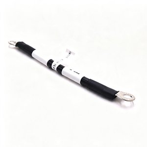 Câble d'alimentation en cuivre étamé à courant élevé avec bornes à double anneau, 600V 125 ° Faisceau de câbles isolés pour applications d'onduleurs - Product Image 1