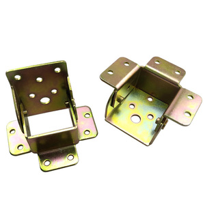 Kim loại đương đại gấp khung tự khóa sắt mở rộng cho khách sạn Bàn Ghế Giường Ghế chân có thể gập lại hỗ trợ khung - Product Image 5