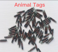YIAN G-004 Bioglass RFID/NFC ISO 1184/85 Mini Tag pour poissons, chiens, chats - Écriture possible 512 bits 134,2 kHz Fréquence -20~70 Température