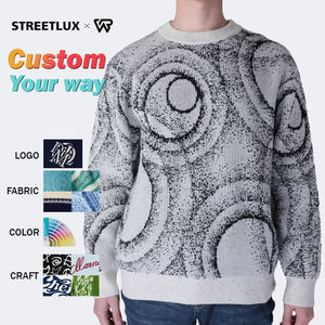 OEM ODM americano invierno al aire libre suéter para hombres mujeres al por mayor logotipo personalizado de algodón de punto de talla grande sudaderas con capucha - Product Image 1