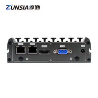 Zunsia 2 Ethernet Mini Pc Intel Apollo Lake N4200 E3940 J1900 H-D VGA 4 * USB WIFI DDR3 Industrial Desktop Nano Mini Computer Host