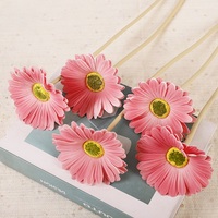Bunga Magnolia Buatan Bahan PU Gaya Alami Ramah Lingkungan Dekorasi Rumah 37cm X 9cm untuk Pernikahan & Fotografi