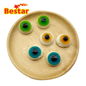 Glass Shape Eyeball <strong>Gummy</strong> Candy Blinder <strong>Crazy</strong> Half Eye Halloween Candy Funny Interesting New Eyeball Candy Confectionery - Product Image 3