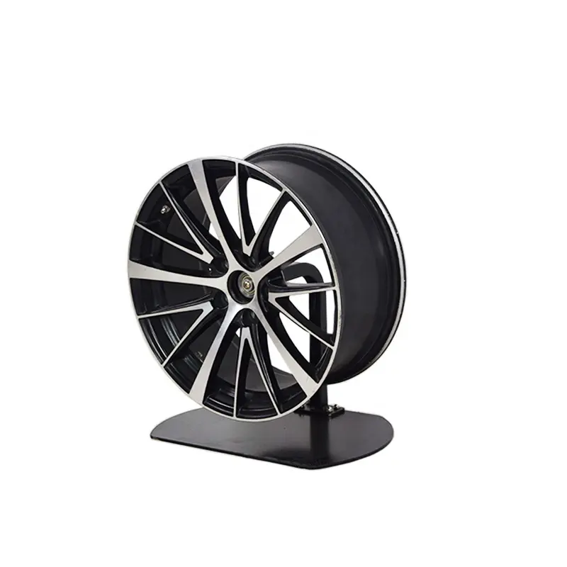 wheel hub rim display stand for auto parts storage shop