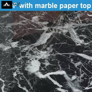 Ensemble de Table de Salle à Manger Ronde pour Restaurant avec Plateau en Verre, Marbre, Bois ou MDF - Product Image 3