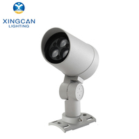 Projecteur LED RGBW en aluminium moulé sous pression, anti-éblouissement, étanche IP65, 6W-72W COB, 10W-70W, pour aménagement paysager, extérieur, parc, parking, 3 ans de garantie