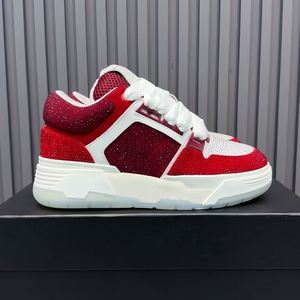 <b>Top</b> Quality New Designer Luxury Shoes <b>Rhinestone</b> Men Fashion Leather Rubber Casual Sneakers Designer Trainer Shoes Men - Product Image 2