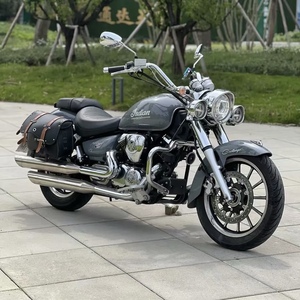 มอเตอร์ไซค์ครุยเซอร์ Lifan V16 250cc เครื่องยนต์เบนซิน V-Twin รุ่นวินเทจ สำหรับขับขี่ในเมือง ความเร็วสูงสุด 160 กม./ชม.  ใช้งานได้ดี เหมาะสำหรับผู้ใหญ่ - Product Image 4