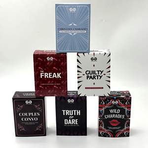 Vente en gros, best-seller, 100 pièces, jeux de cartes en papier pour adultes, jeux de cartes de société, <span class=keywords><strong>vérité</strong></span> ou défi, pour la famille, les amis, les couples, les soirées, jeux de société - Product Image 2