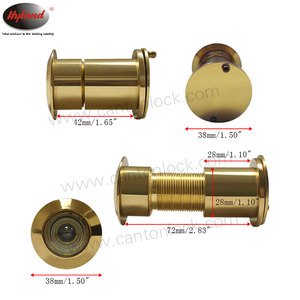 Euro Phổ Biến Superior Wide Angle Door Viewer 200 Bằng Hyland OEM DV07 Cổng Door Eye Monitor Với Bìa - Product Image 3