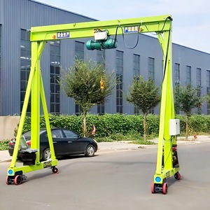 Gantry <b>Crane</b> 3 Ton Mobile Adjustable With Wheels For Workshop Use - Product Image 2