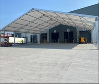 Tentes de camping 12x18m 12x21m pour événements extérieurs, tente transparente, équipement de location pour fêtes en plein air