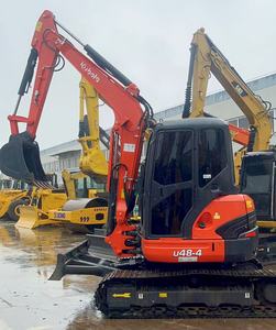 Mini-pelle U48-4 d'occasion de bonne qualité à prix bon marché Moteur de marque japonaise Shanghai - Product Image 2