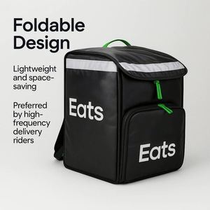 Mochila Térmica para Pizza Grande, Bolsa de Reparto de Comida Rápida, Logotipo Personalizado, Venta al por Mayor - Product Image 4