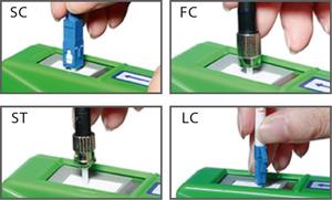 เครื่องทำความสะอาดใยแก้วนำแสงคุณภาพสูงสำหรับขั้วต่อ MPO/MTP/LC/SC/ST อุปกรณ์ทำความสะอาดหน้าปลายขั้วต่อ - Product Image 2